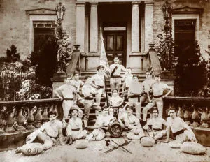 Das erste Vereinsfoto aus dem Jahr 1887
